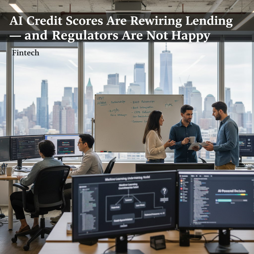 AI Credit Scores Are Rewiring Lending — and Regulators Are Not Happy