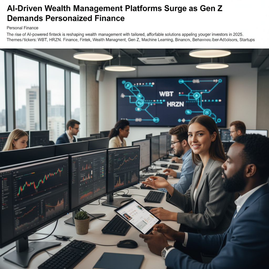 AI-Driven Wealth Management Platforms Surge as Gen Z Demands Personalized Finance