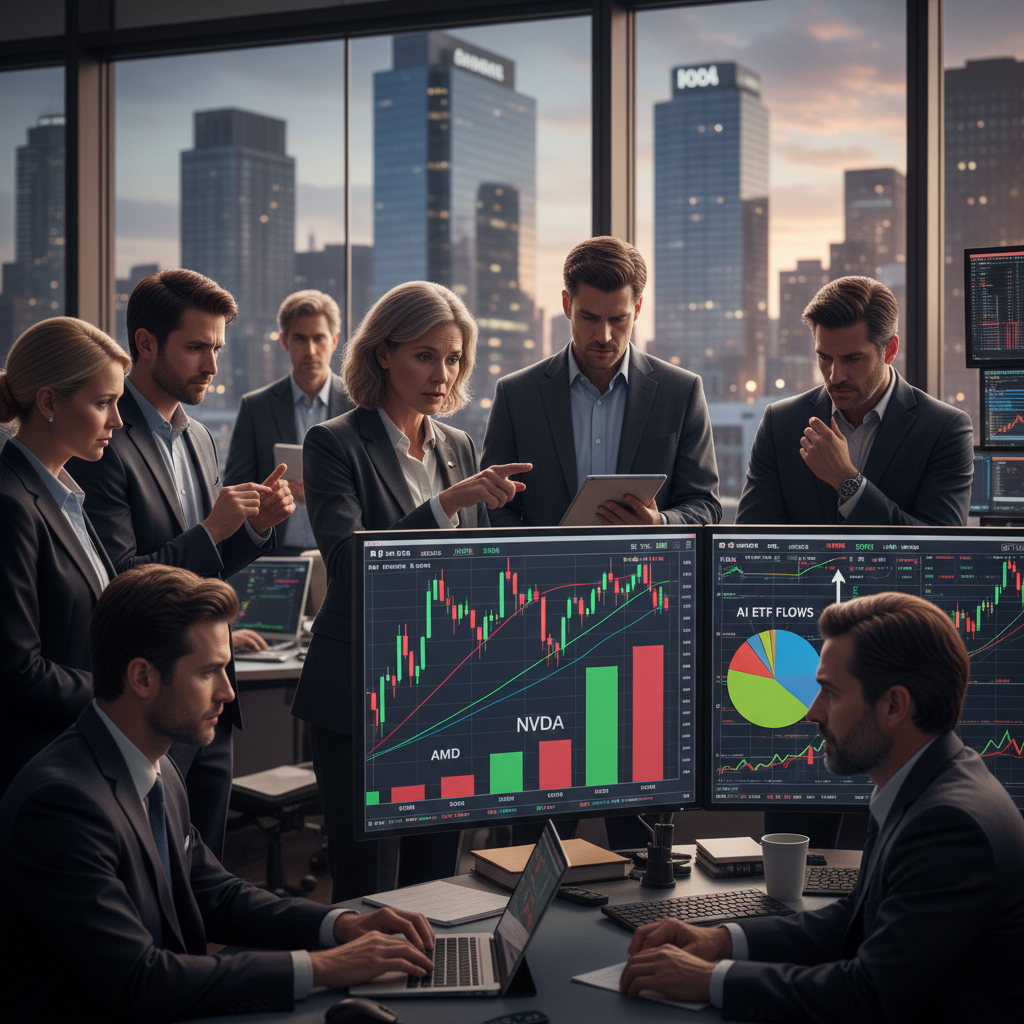AI ETF Frenzy: Investors Sound the Alarm Over Nvidia Concentration