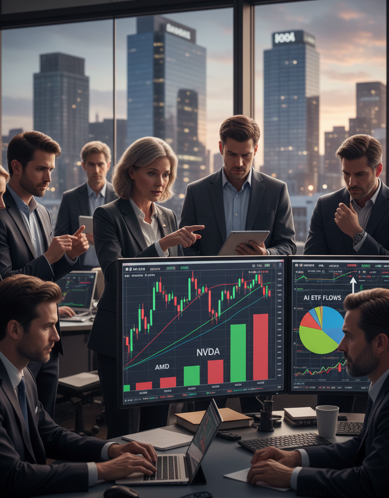 AI ETF Frenzy: Investors Sound the Alarm Over Nvidia Concentration