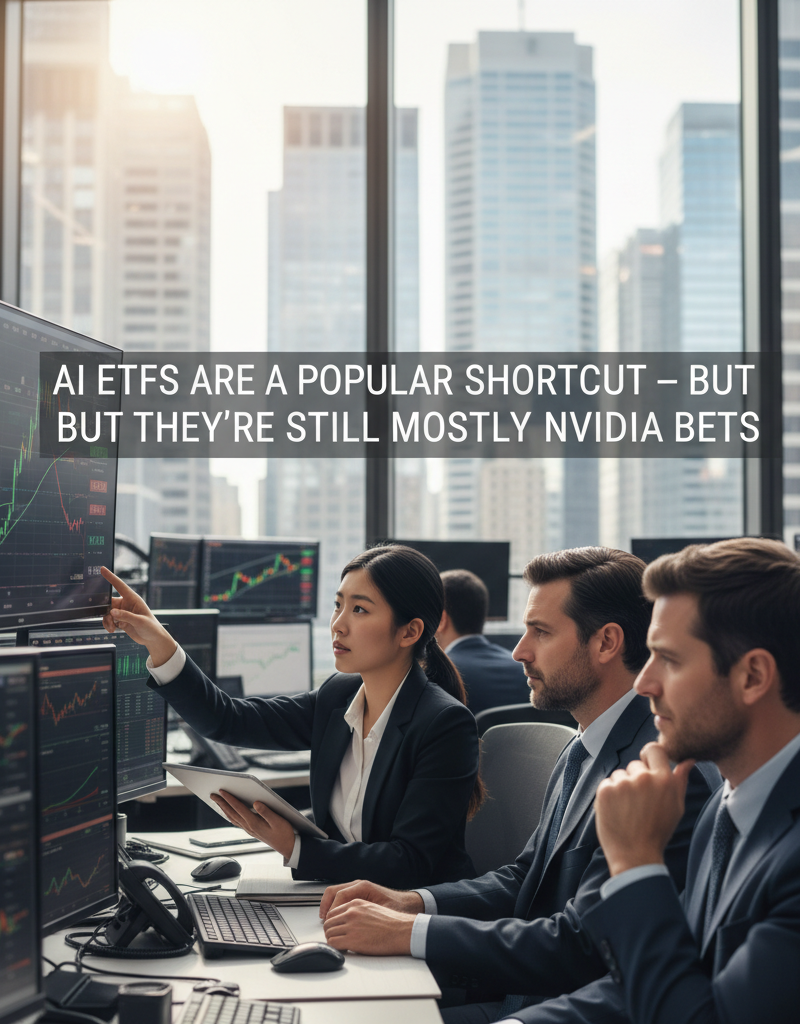 AI ETFs Are a Popular Shortcut — But They’re Still Mostly Nvidia Bets