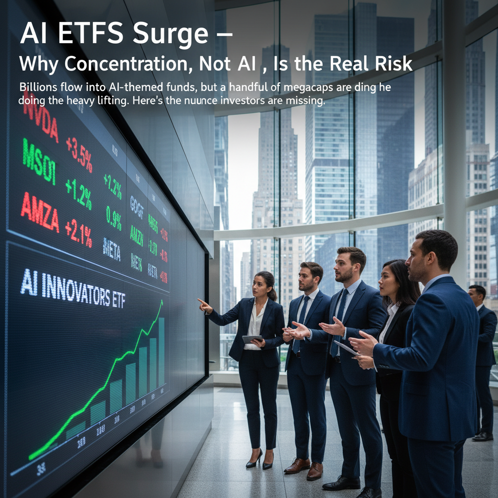 AI ETFs Surge — Why Concentration, Not AI, Is the Real Risk