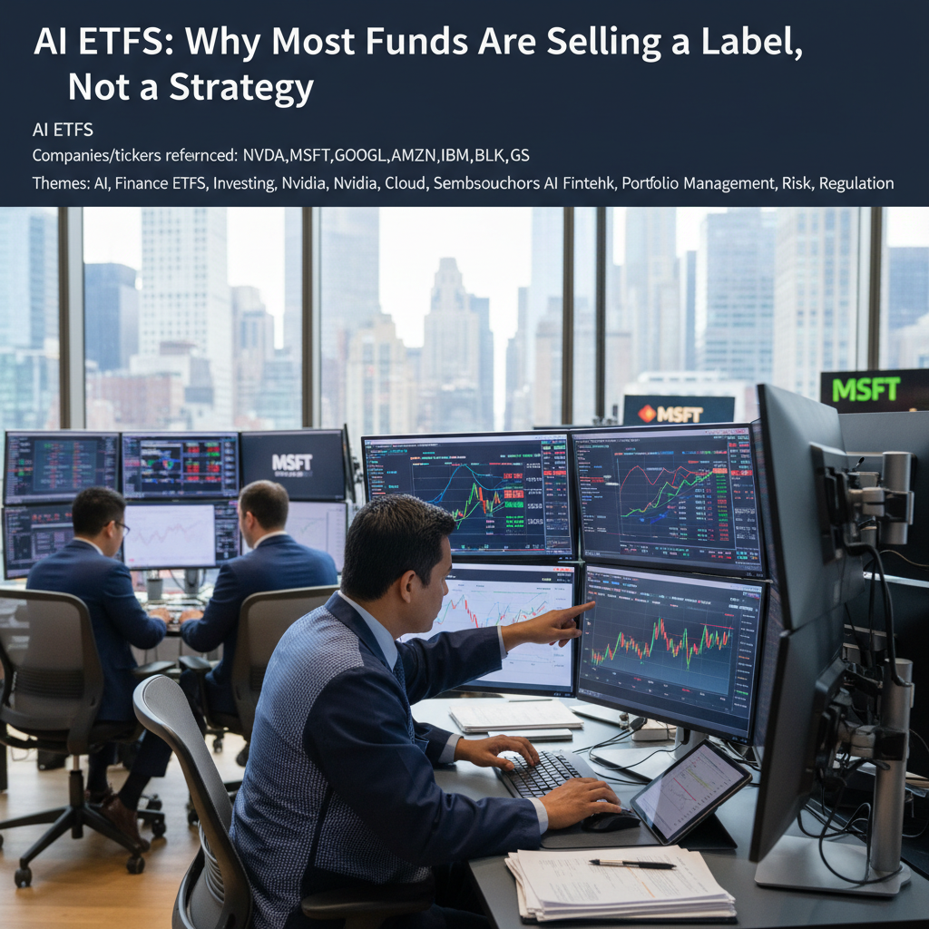 AI ETFs: Why Most Funds Are Selling a Label, Not a Strategy