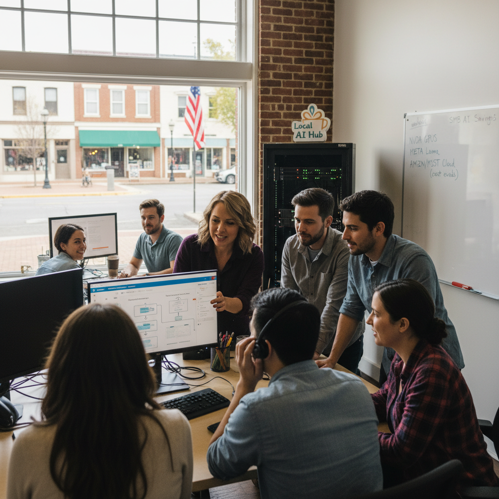 AI for Main Street: How Open-Source LLMs Are Bringing Enterprise AI to Small Business