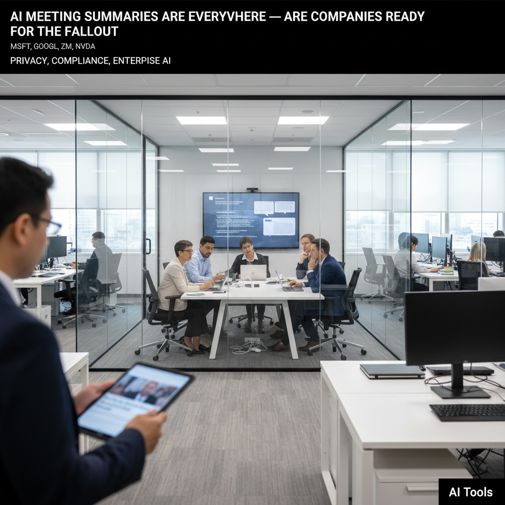 AI Meeting Summaries Are Everywhere — Are Companies Ready for the Fallout?