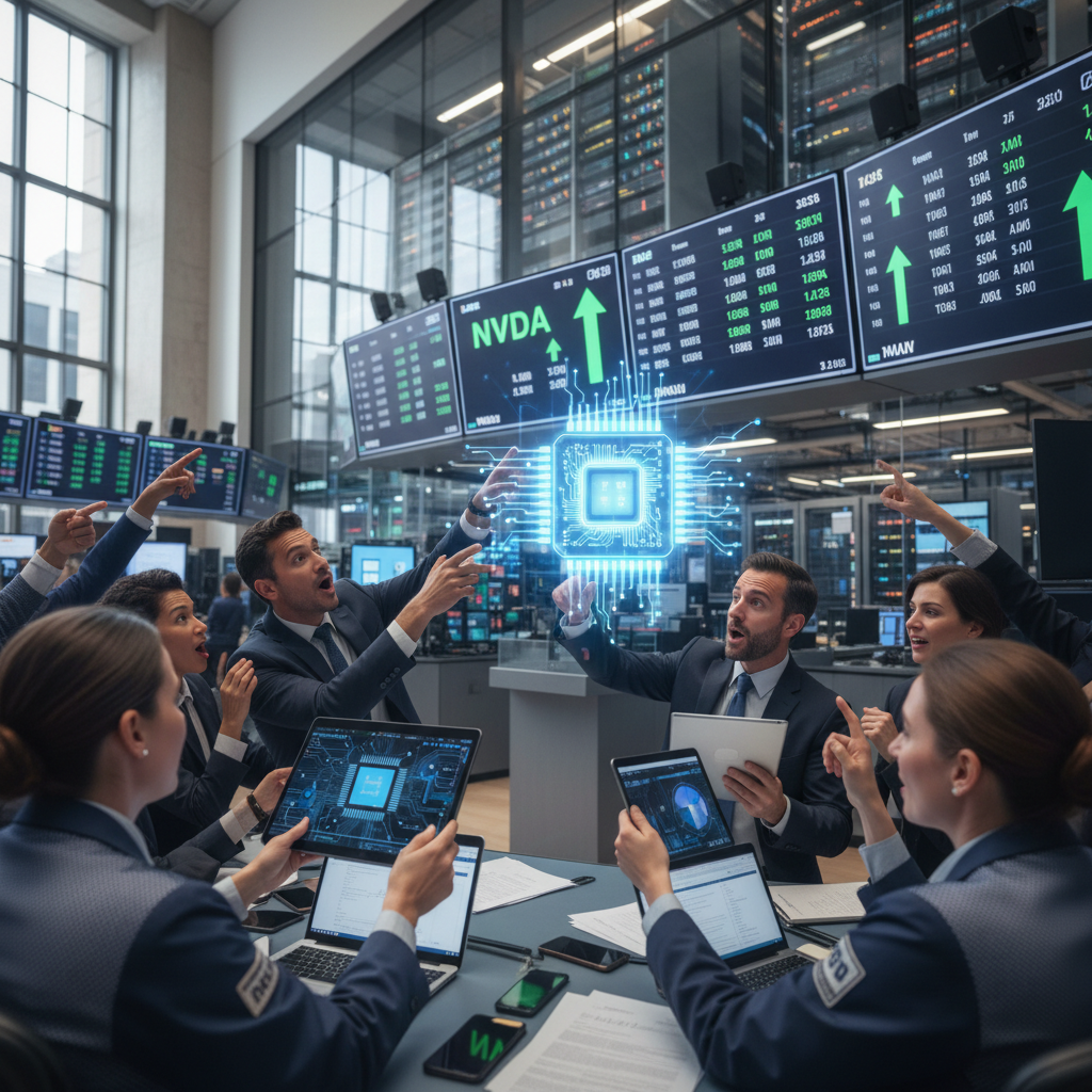 AI Stocks Surge as NVIDIA Unveils Next-Gen AI Chip Amid Market Hype