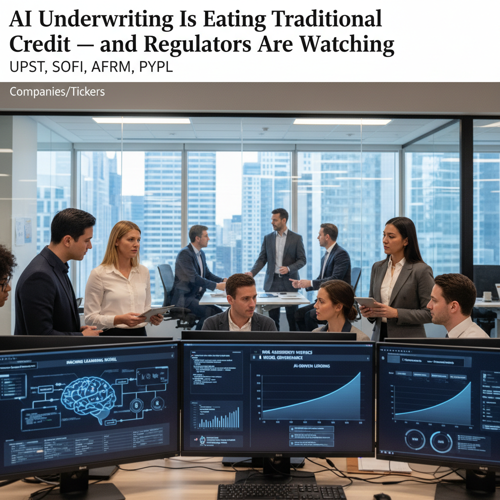 AI Underwriting Is Eating Traditional Credit — and Regulators Are Watching
