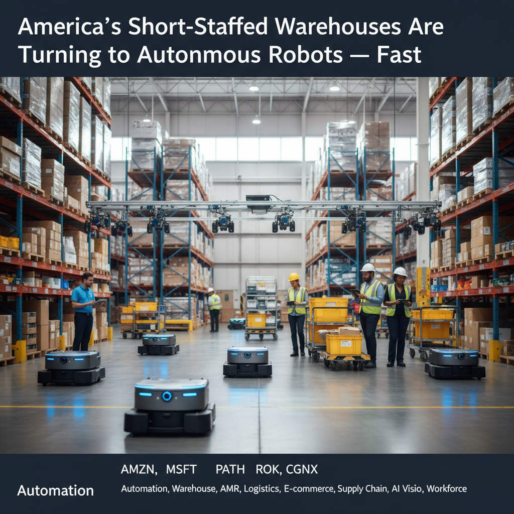 America's Short-Staffed Warehouses Are Turning to Autonomous Robots — Fast
