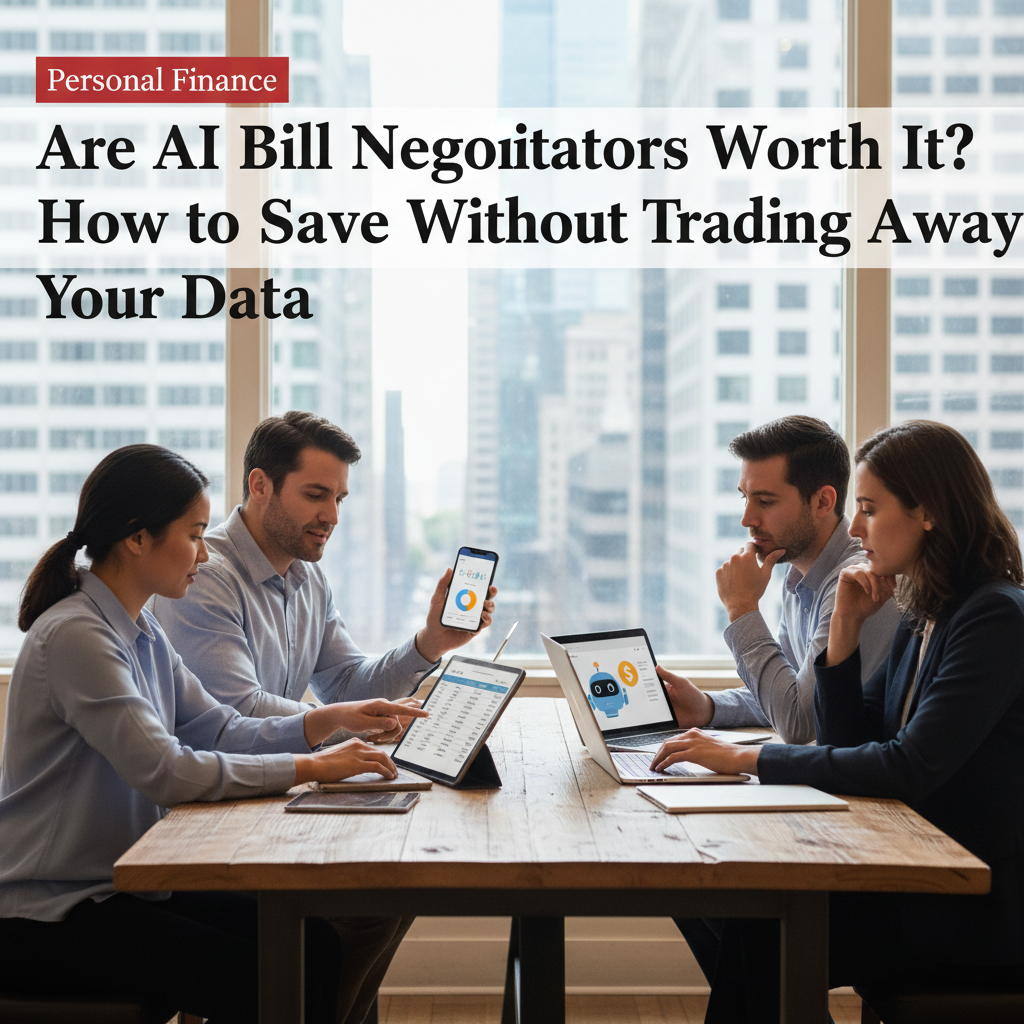Are AI Bill Negotiators Worth It? How to Save Without Trading Away Your Data