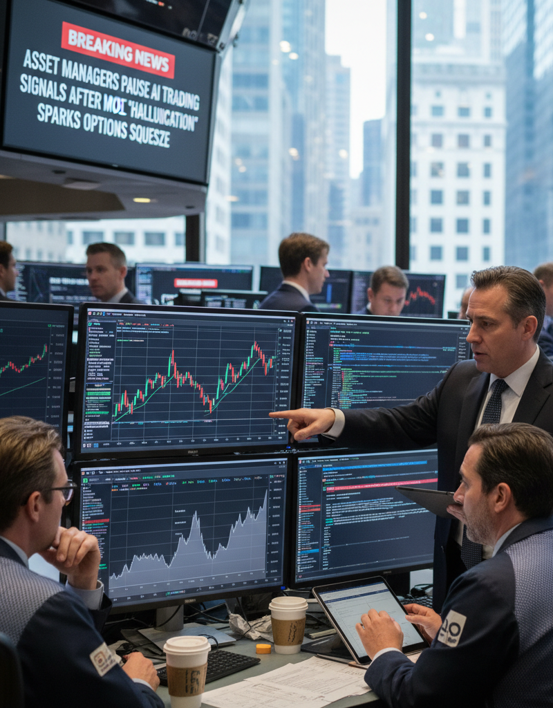 Asset Managers Pause AI Trading Signals After Model 'Hallucination' Sparks Options Squeeze