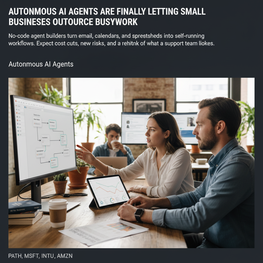 Autonomous AI Agents Are Finally Letting Small Businesses Outsource Busywork
