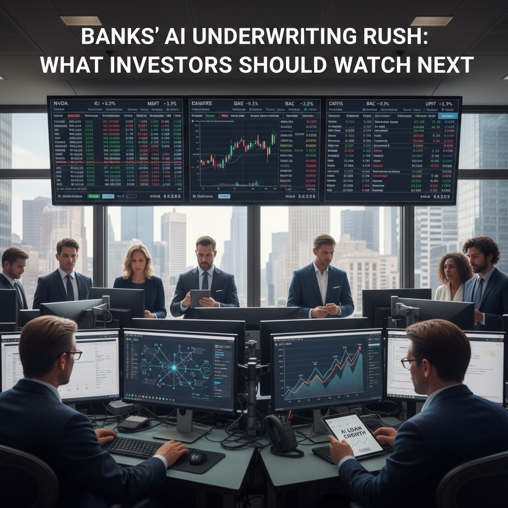 Banks' AI Underwriting Rush: What Investors Should Watch Next