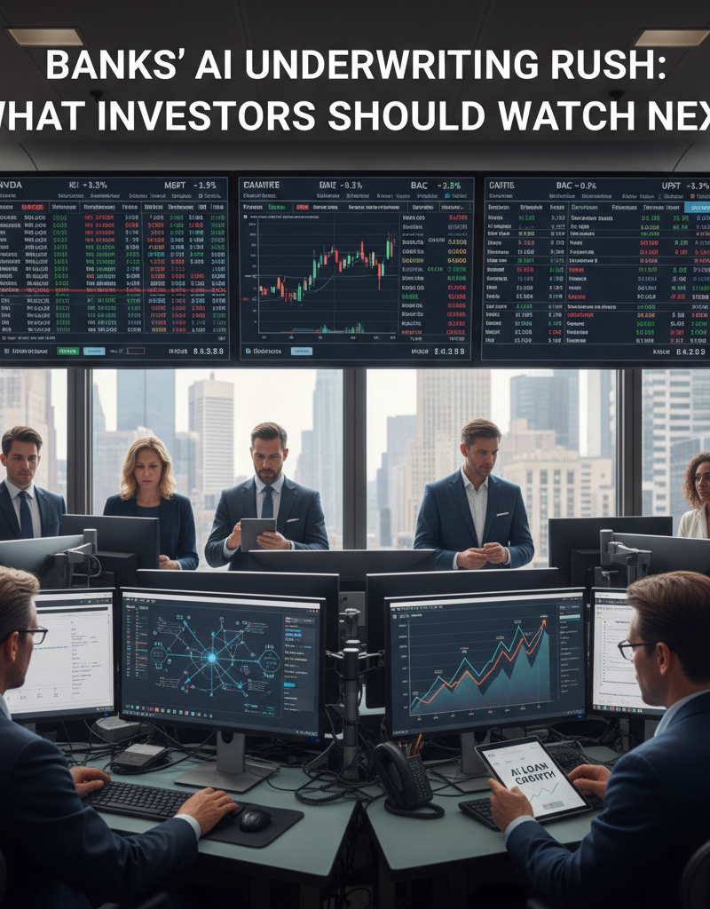 Banks' AI Underwriting Rush: What Investors Should Watch Next