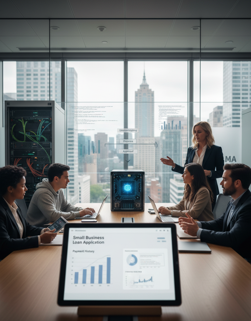 Banks and Fintech Race to Put Generative AI at the Heart of Small-Biz Banking