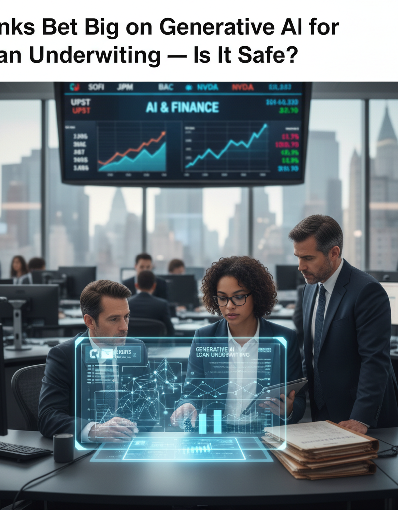 Banks Bet Big on Generative AI for Loan Underwriting — Is It Safe?
