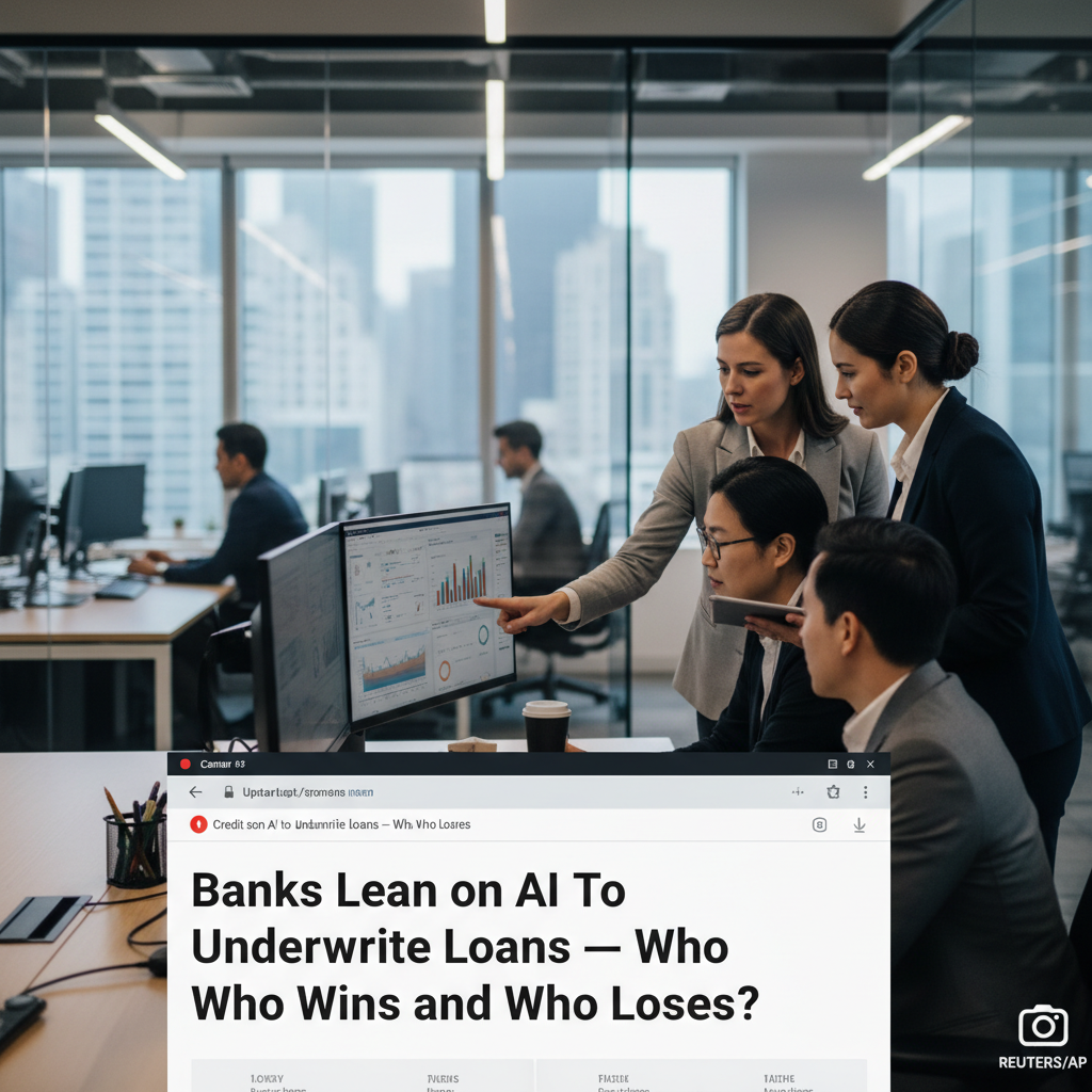 Banks Lean on AI to Underwrite Loans — Who Wins and Who Loses?