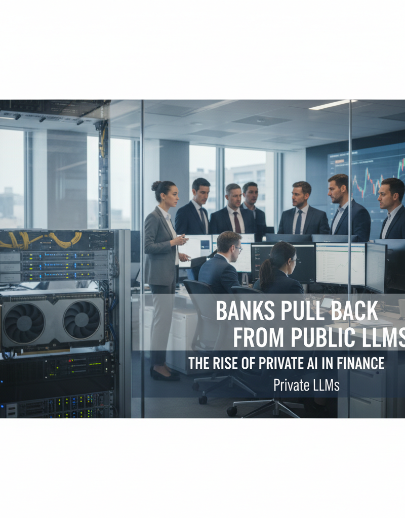 Banks Pull Back from Public LLMs: The Rise of Private AI in Finance