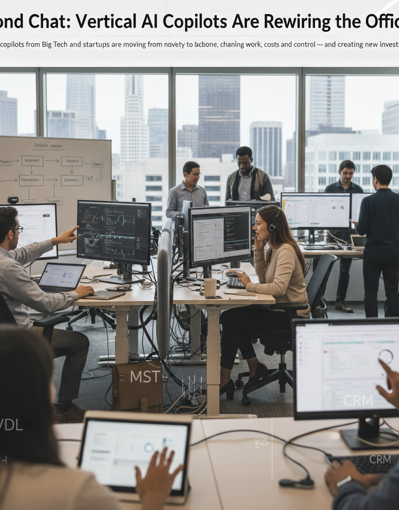 Beyond Chat: Vertical AI Copilots Are Rewiring the Office