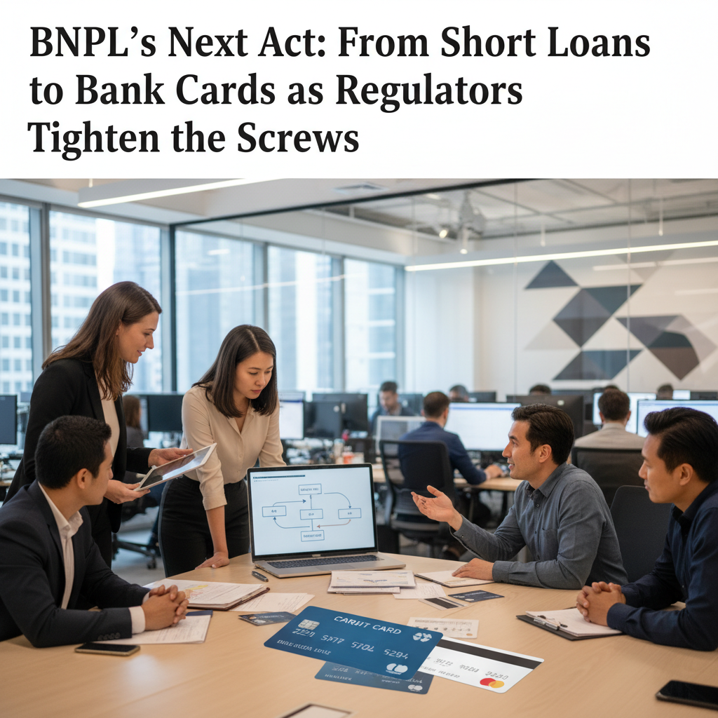 BNPL’s Next Act: From Short Loans to Bank Cards as Regulators Tighten the Screws