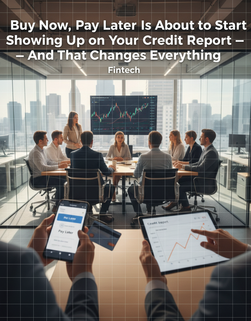 Buy Now, Pay Later Is About to Start Showing Up on Your Credit Report — And That Changes Everything