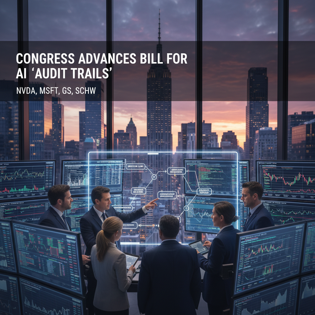 Congress Advances Bill for AI ‘Audit Trails’ in Market-Moving Trading Algorithms