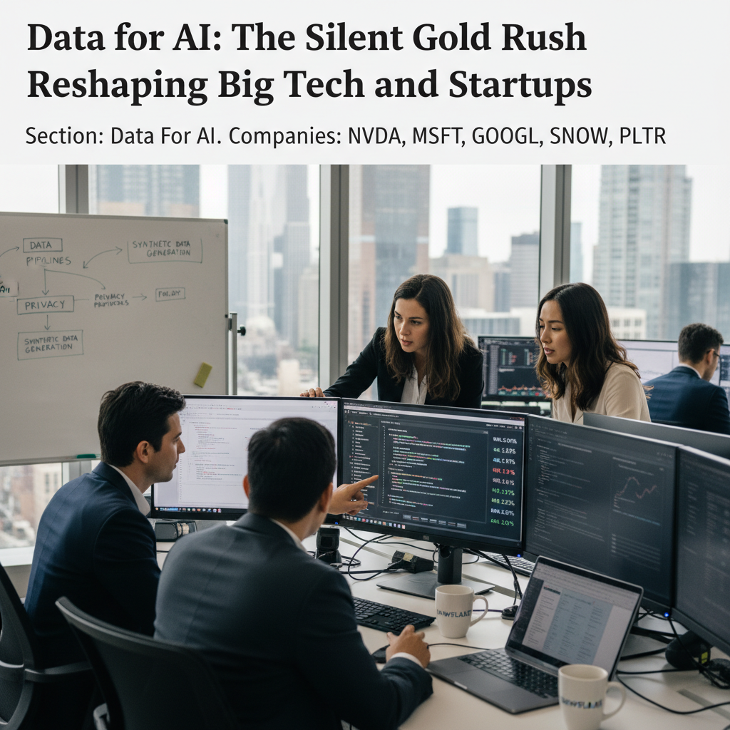 Data for AI: The Silent Gold Rush Reshaping Big Tech and Startups