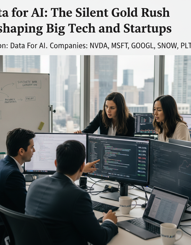 Data for AI: The Silent Gold Rush Reshaping Big Tech and Startups