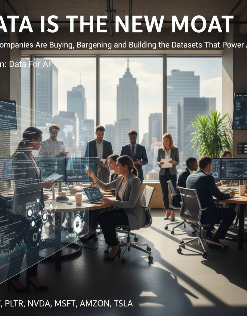 Data Is the New Moat: How Companies Are Buying, Bargaining and Building the Datasets That Power AI