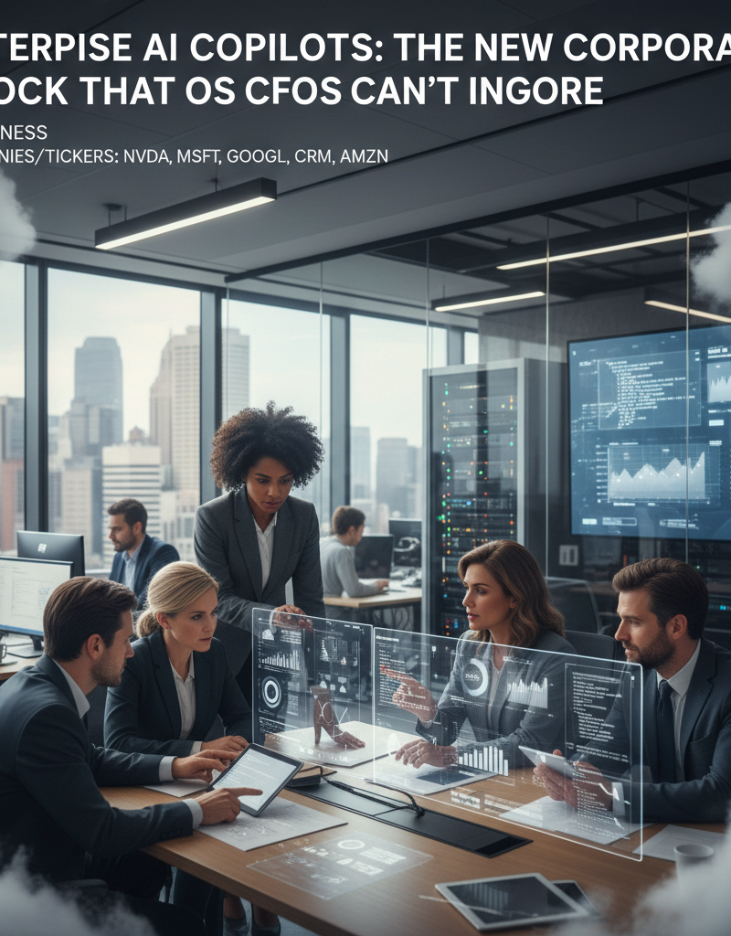 Enterprise AI Copilots: The New Corporate Shock That CFOs Can’t Ignore