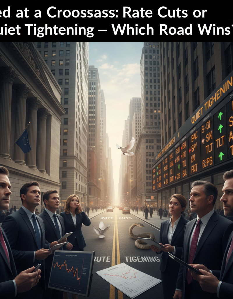 Fed at a Crossroads: Rate Cuts or Quiet Tightening — Which Road Wins?