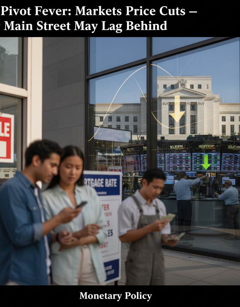 Fed Pivot Fever: Markets Price Cuts — Why Main Street May Lag Behind