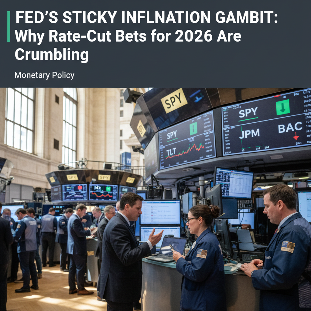Fed’s Sticky Inflation Gambit: Why Rate-Cut Bets for 2026 Are Crumbling