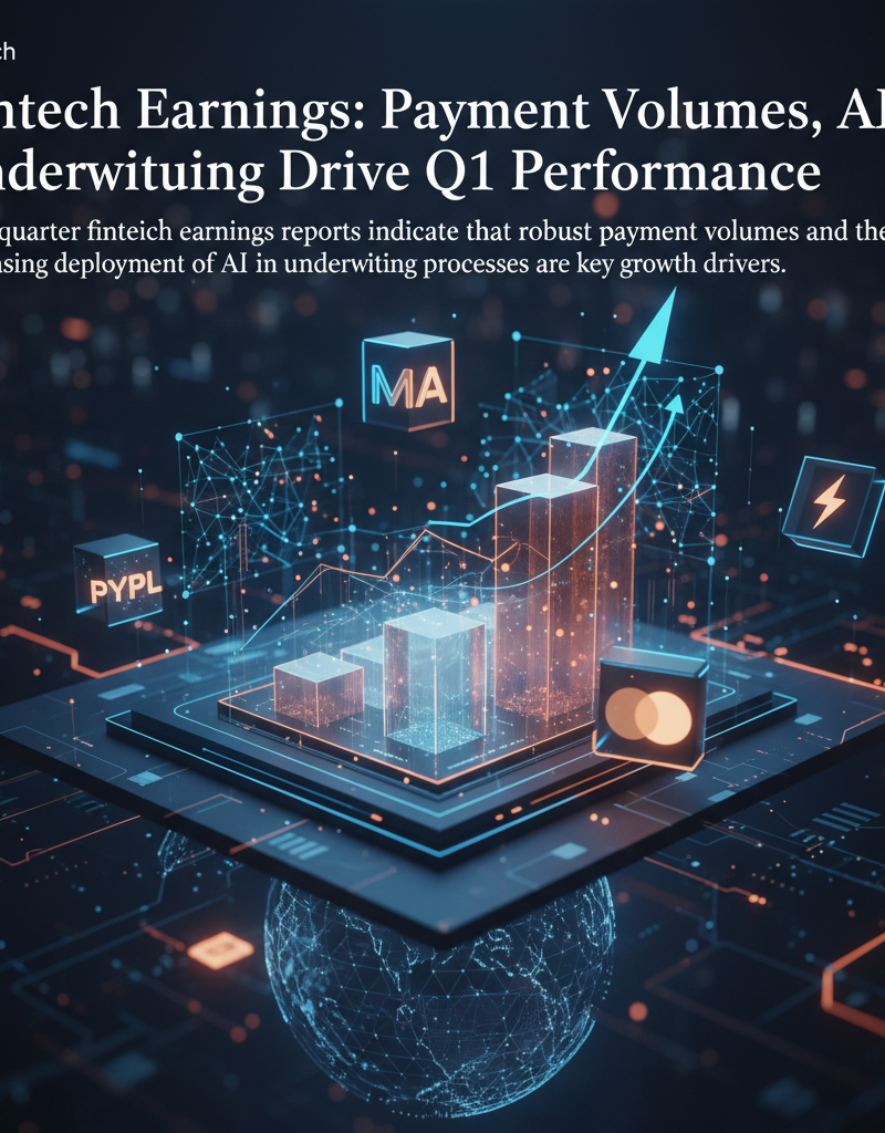 Fintech Earnings: Payment Volumes, AI Underwriting Drive Q1 Performance