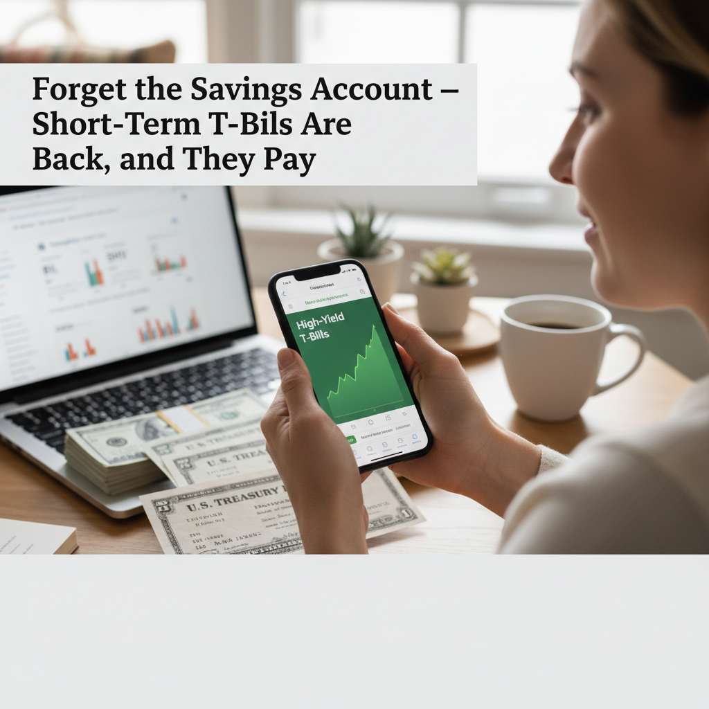 Forget the Savings Account — Short-Term T‑Bills Are Back, and They Pay