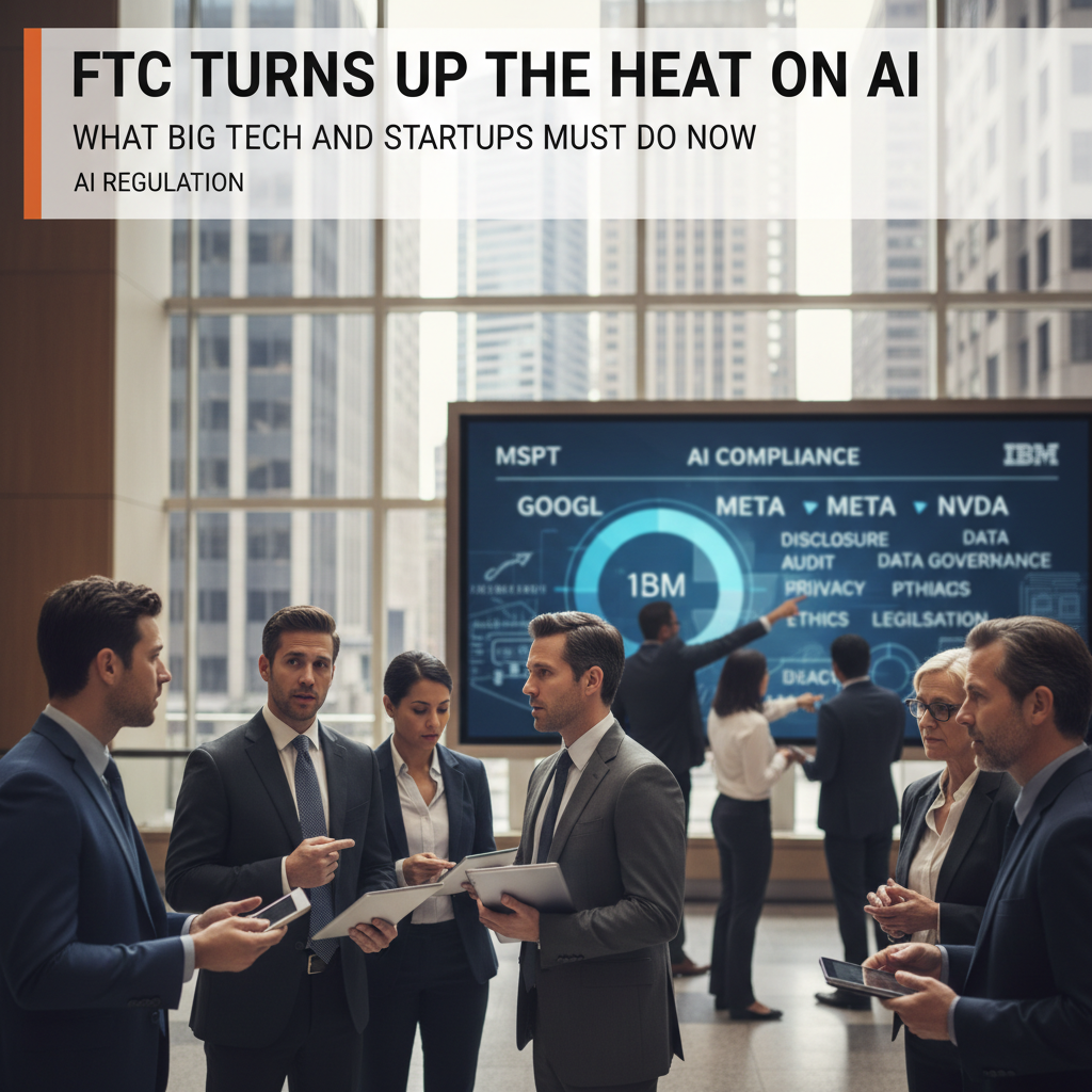 FTC Turns Up the Heat on AI: What Big Tech and Startups Must Do Now