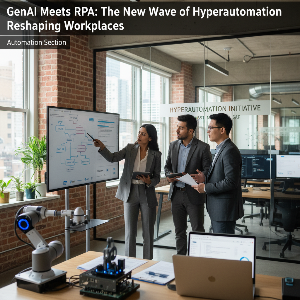 GenAI Meets RPA: The New Wave of Hyperautomation Reshaping Workplaces