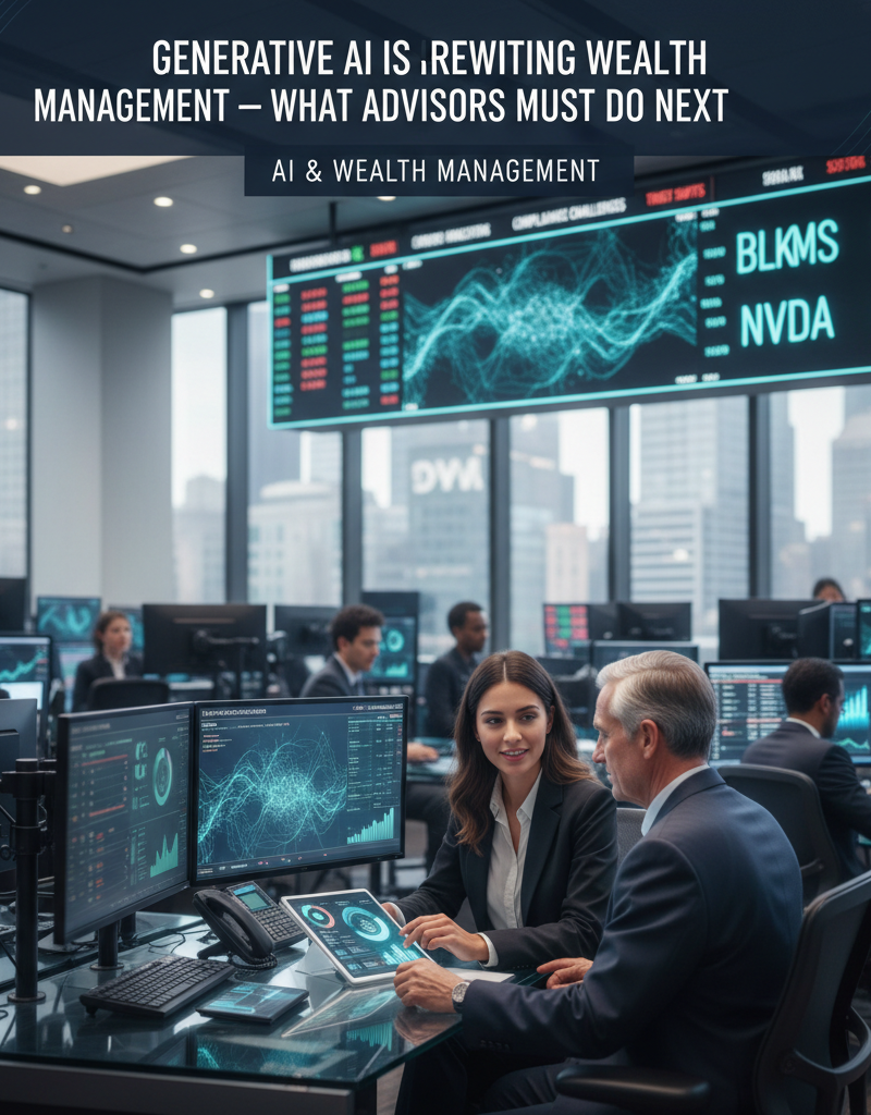 Generative AI Is Rewriting Wealth Management — What Advisors Must Do Next