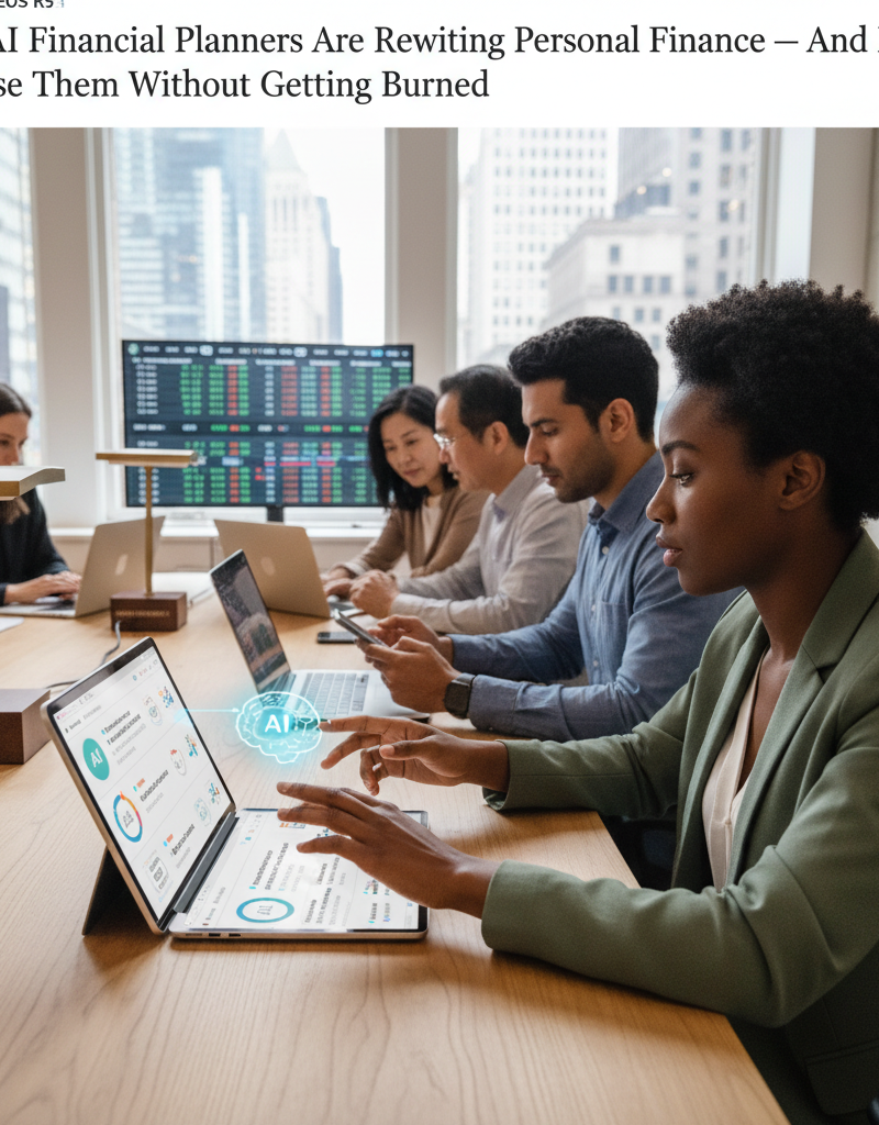 How AI Financial Planners Are Rewriting Personal Finance — And How to Use Them Without Getting Burned