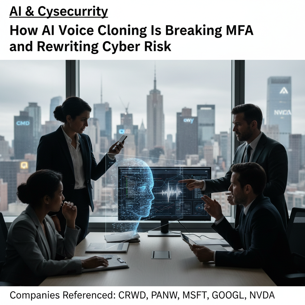 How AI Voice Cloning Is Breaking MFA and Rewriting Cyber Risk