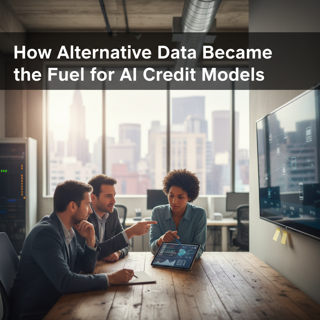How Alternative Data Became the Fuel for AI Credit Models