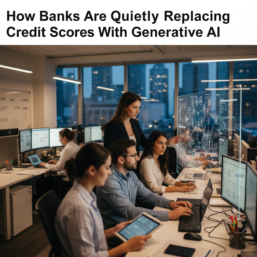 How Banks Are Quietly Replacing Credit Scores With Generative AI