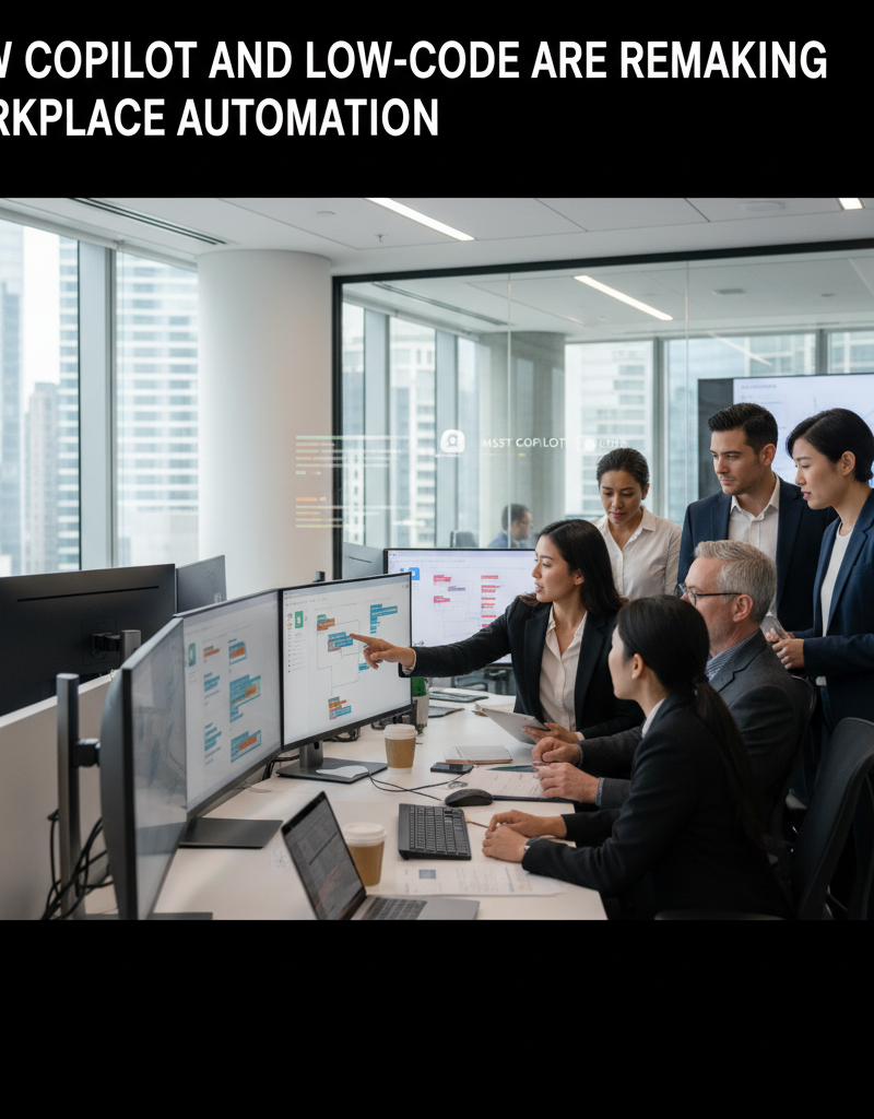 How Copilot and Low-Code Are Remaking Workplace Automation