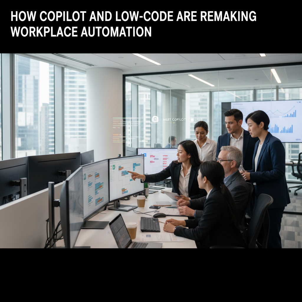 How Copilot and Low-Code Are Remaking Workplace Automation
