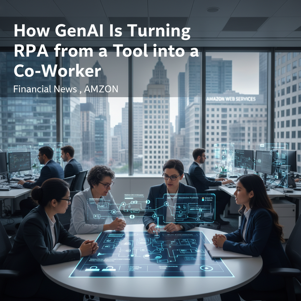 How GenAI Is Turning RPA from a Tool into a Co-Worker