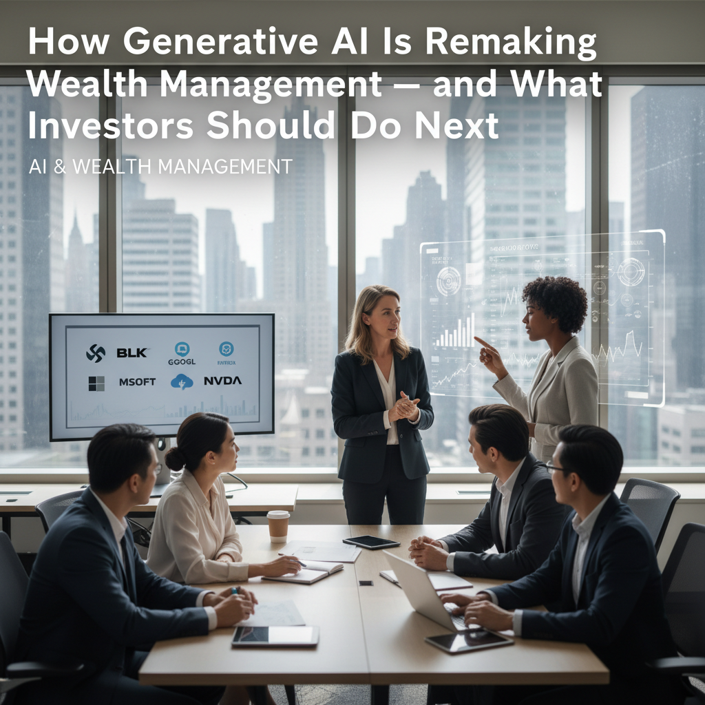 How Generative AI Is Remaking Wealth Management — and What Investors Should Do Next