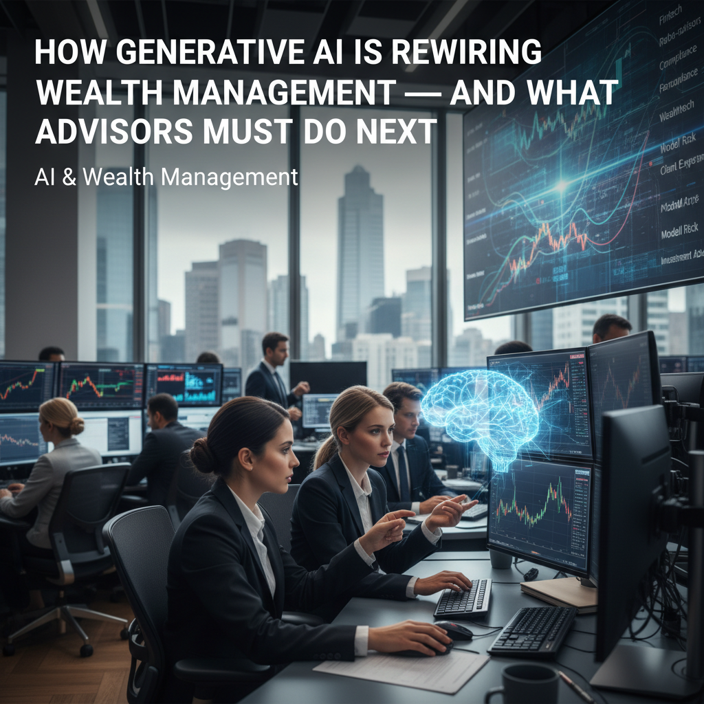 How Generative AI Is Rewiring Wealth Management — and What Advisors Must Do Next