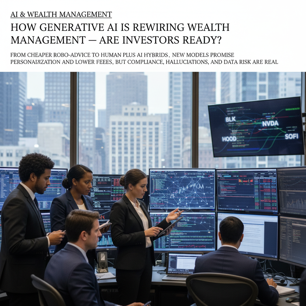 How Generative AI Is Rewiring Wealth Management — Are Investors Ready?