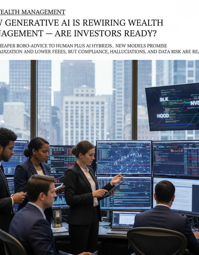 How Generative AI Is Rewiring Wealth Management — Are Investors Ready?
