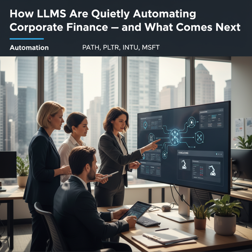 How LLMs Are Quietly Automating Corporate Finance — and What Comes Next