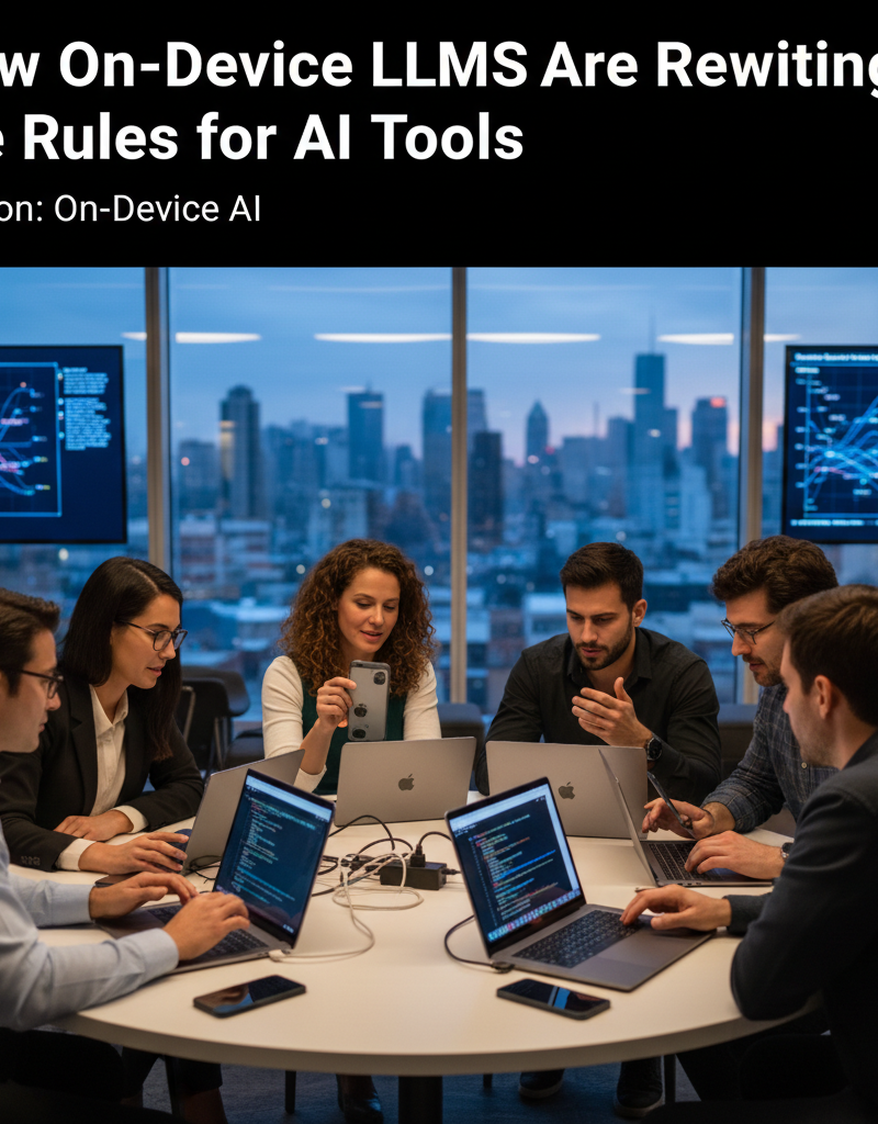How On‑Device LLMs Are Rewriting the Rules for AI Tools